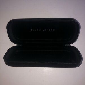 Ralph Lauren Black Eyeglass Case